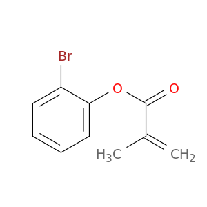 2-Propenoic acid, 2-methyl-, bromophenyl ester