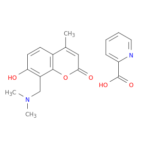 8-((DIMETHYLAMINO)METHYL)-7-HYDROXY-4-METHYLCOUMARIN PICOLINATE