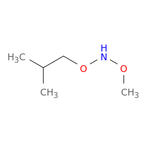Hydroxylamine, N-methoxy-O-(2-methylpropyl)-