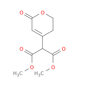 Propanedioic acid, (5,6-dihydro-2-oxo-2H-pyran-4-yl)-, dimethyl ester
