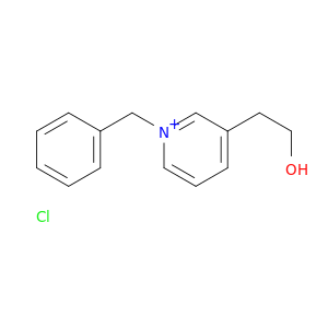 Pyridinium, 3-(2-hydroxyethyl)-1-(phenylmethyl)-, chloride