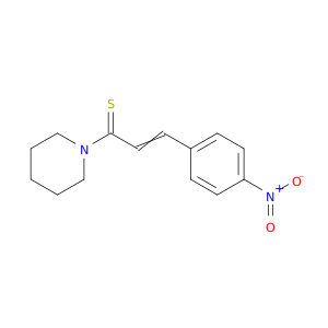 Piperidine, 1-[3-(4-nitrophenyl)-1-thioxo-2-propenyl]-