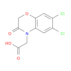 2-(6,7-Dichloro-3-oxo-2H-benzo[b][1,4]oxazin-4(3H)-yl)acetic acid