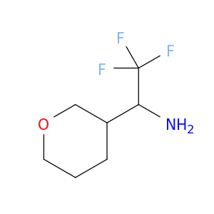 2,2,2-Trifluoro-1-(tetrahydro-2H-pyran-3-yl)ethanamine