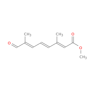 2,4,6-Octatrienoic acid, 3,7-dimethyl-8-oxo-, methyl ester, (E,E,E)-