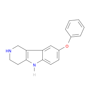 1H-Pyrido[4,3-b]indole, 2,3,4,5-tetrahydro-8-phenoxy-