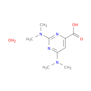 2,4-Bis(dimethylamino)pyrimidine-6-carboxylic Acid Monohydrate