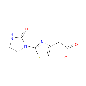 2-(2-氧代-1-咪唑烷基)-4-噻唑基酸