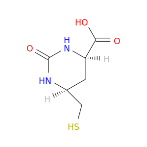4-Pyrimidinecarboxylicacid, hexahydro-6-(mercaptomethyl)-2-oxo-, (4R,6S)-rel-