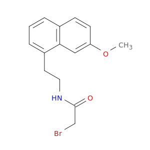 Acetamide,2-bromo-N-[2-(7-methoxy-1-naphthalenyl)ethyl]-