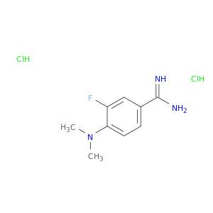 苯结甲基咪唑,4-(二甲基氨基)-3-氟-,盐酸盐(1：2)