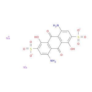 disodium 4,8-diamino-1,5-dihydroxy-9,10-dioxo-9,10-dihydroanthracene-2,6-disulfonate