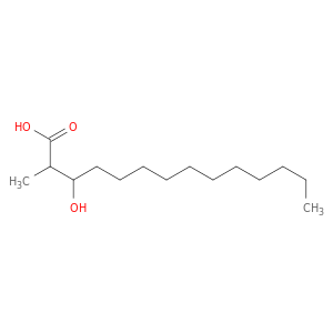 Tetradecanoic acid, 3-hydroxy-2-methyl-