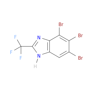 4,5,6-tribromo-2-(trifluoromethyl)-1h-benzimidazole