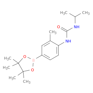 N-(1-甲基乙基)-N'-[2-甲基-4-(4,4,5,5-四甲基-1,3,2-二氧硼杂环戊烷-2-基)苯基]脲