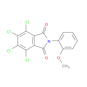 1H-Isoindole-1,3(2H)-dione, 4,5,6,7-tetrachloro-2-(2-methoxyphenyl)-