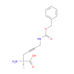 4-Hexynoic acid, 2-amino-6-[[(phenylmethoxy)carbonyl]amino]-, (S)-