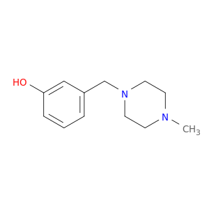 Phenol, 3-[(4-methyl-1-piperazinyl)methyl]-
