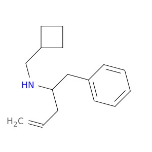 N-(CYCLOBUTYLMETHYL)-1-PHENYL-PENT-4-EN-2-AMINE