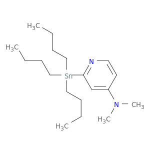 N,N-二甲基-2-（三丁基锡烷基）-4-吡啶胺