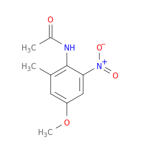 N-(4-甲氧基-2-甲基-6-硝基苯基)乙酰胺
