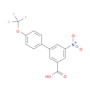 5-Nitro-3-(4-trifluoromethoxyphenyl)benzoic acid