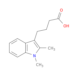 1H-Indole-3-butanoic acid, 1,2-dimethyl-