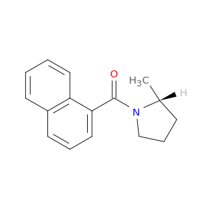 Pyrrolidine, 2-methyl-1-(1-naphthalenylcarbonyl)-, (R)-