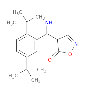 5(4H)-Isoxazolone, 4-[[2,5-bis(1,1-dimethylethyl)phenyl]carbonimidoyl]-