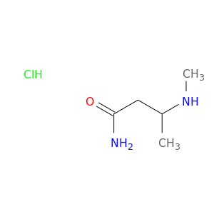 3-(methylamino)butanamide hydrochloride