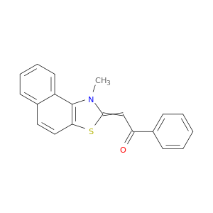 2-(1-甲基萘[1,2-D]噻唑-2(1H)-二苯基)-1-苯乙烯