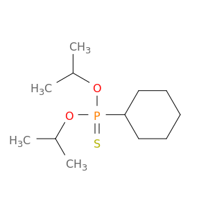 Phosphonothioic acid,cyclohexyl-, O,O-bis(1-methylethyl) ester (9CI)