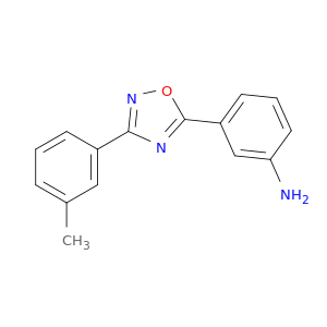 3-[3-(3-甲基苯基)-1,2,4-恶二唑-5-基]苯甲胺