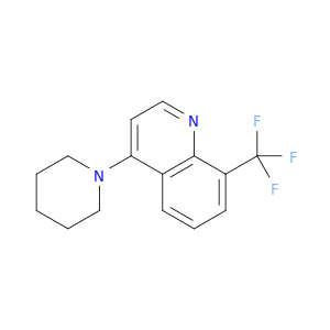 4-(Piperidin-1-yl)-8-(trifluoromethyl)quinoline