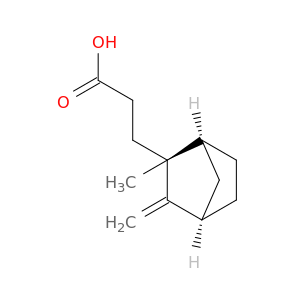 Bicyclo[2.2.1]heptane-2-propanoicacid, 2-methyl-3-methylene-, (1S,2R,4R)-