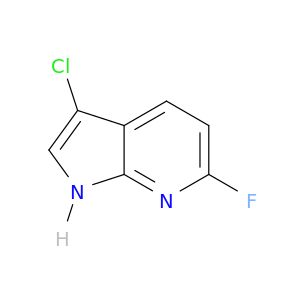 3-氯-6-氟-1H-吡咯[2,3-B]吡啶
