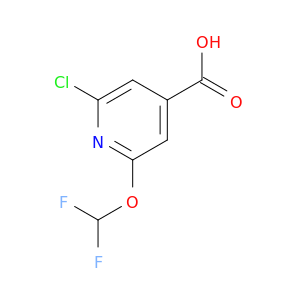 2-氯-6-(二氟甲氧基)-4-吡啶羧酸