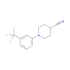 4-Piperidinecarbonitrile, 1-[3-(trifluoromethyl)phenyl]-