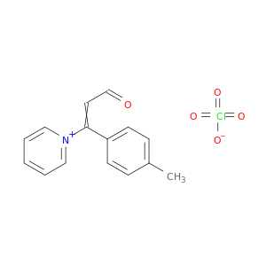 Pyridinium, 1-[1-(4-methylphenyl)-3-oxo-1-propenyl]-, perchlorate