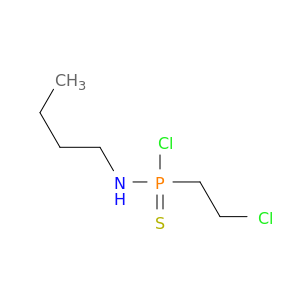 Phosphonamidothioic chloride, N-butyl-P-(2-chloroethyl)-