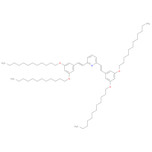 Pyridine, 2,6-bis[(1E)-2-[3,5-bis(dodecyloxy)phenyl]ethenyl]-