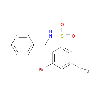 N-Benzyl-3-bromo-5-methylbenzenesulfonamide