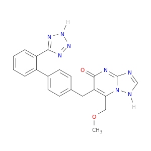 [1,2,4]Triazolo[1,5-a]pyrimidin-5(1H)-one,7-(methoxymethyl)-6-[[2'-(2H-tetrazol-5-yl)[1,1'-biphenyl]-4-yl]methyl]-
