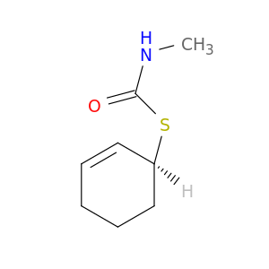 Carbamothioic acid, methyl-, S-(1S)-2-cyclohexen-1-yl ester