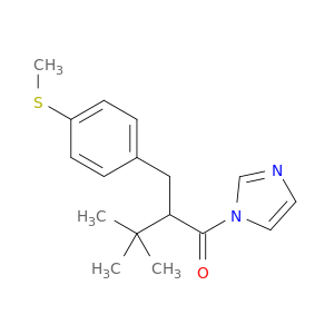1-(1h-imidazol-1-yl)-3,3-dimethyl-2-[4-(methylsulfanyl)benzyl]butan-1-one