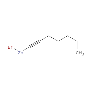 Zinc, bromo-1-heptynyl-