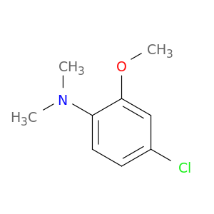 Benzenamine, 4-chloro-2-methoxy-N,N-dimethyl-