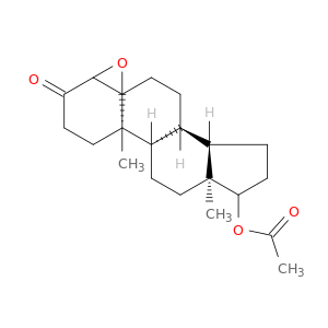 3-oxo-4,5-epoxyandrostan-17-yl acetate