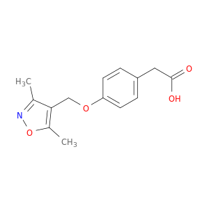 2-{4-[(Dimethyl-1,2-oxazol-4-yl)methoxy]phenyl}acetic Acid