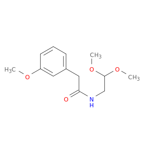Benzeneacetamide, N-(2,2-dimethoxyethyl)-3-methoxy-